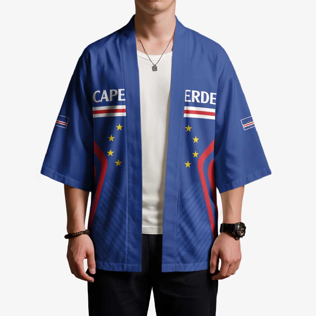 Custom Cape Verde Football Spirit Kimono Est 1979 - Wonder Print Shop