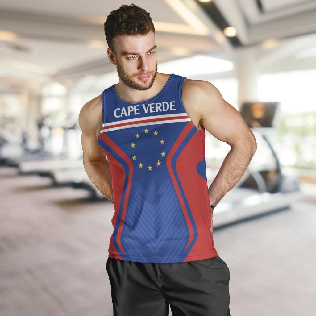 Custom Cape Verde Football Spirit Men Tank Top Est 1979 - Wonder Print Shop
