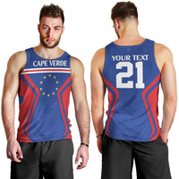 Custom Cape Verde Football Spirit Men Tank Top Est 1979 - Wonder Print Shop