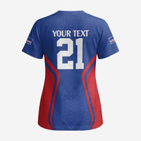 Custom Cape Verde Football Spirit Scrub Top Est 1979 - Wonder Print Shop