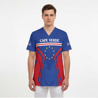 Custom Cape Verde Football Spirit Scrub Top Est 1979 - Wonder Print Shop