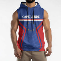 Custom Cape Verde Football Spirit Sleeveless Hoodie Est 1979 - Wonder Print Shop
