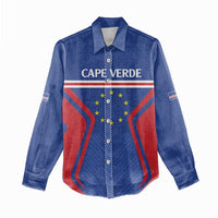 Custom Cape Verde Football Spirit Women Casual Shirt Est 1979 - Wonder Print Shop