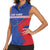 Custom Cape Verde Football Spirit Women Sleeveless Polo Shirt Est 1979 - Wonder Print Shop