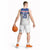 Custom Cape Verde Pride Basketball Jersey Blue Sharks Rising - Wonder Print Shop