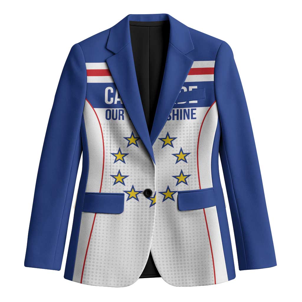 Custom Cape Verde Pride Blazer Blue Sharks Rising - Wonder Print Shop