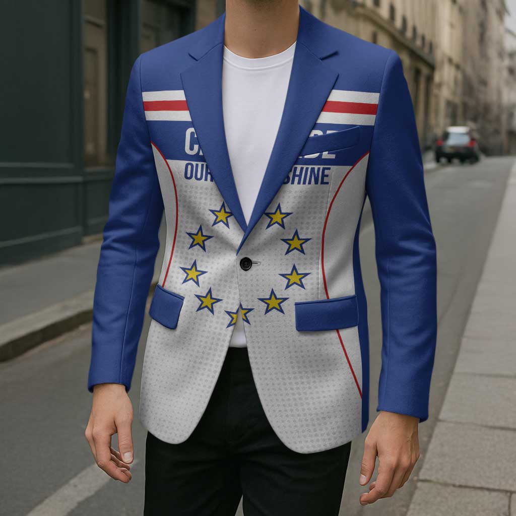 Custom Cape Verde Pride Blazer Blue Sharks Rising - Wonder Print Shop