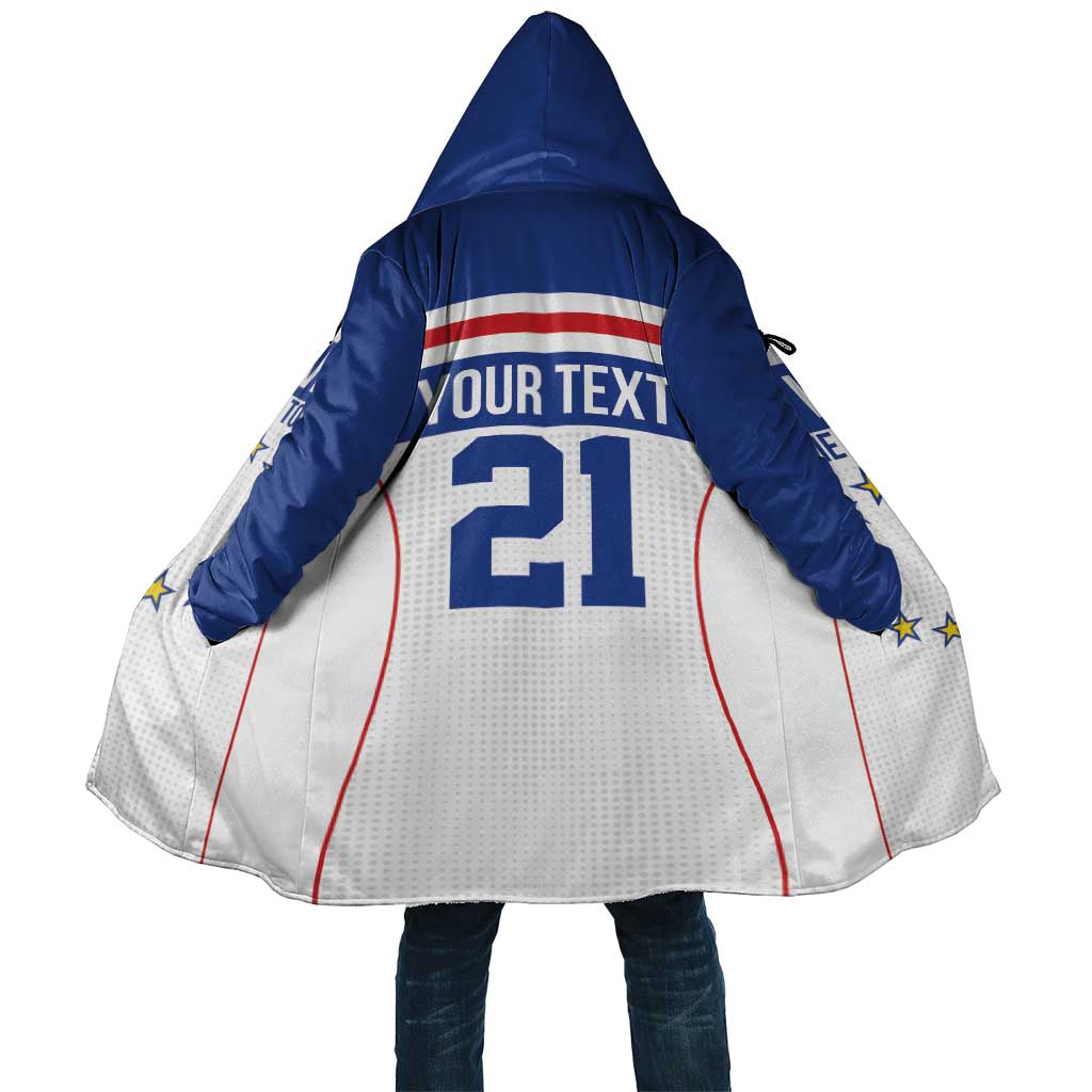 Custom Cape Verde Pride Cloak Blue Sharks Rising - Wonder Print Shop