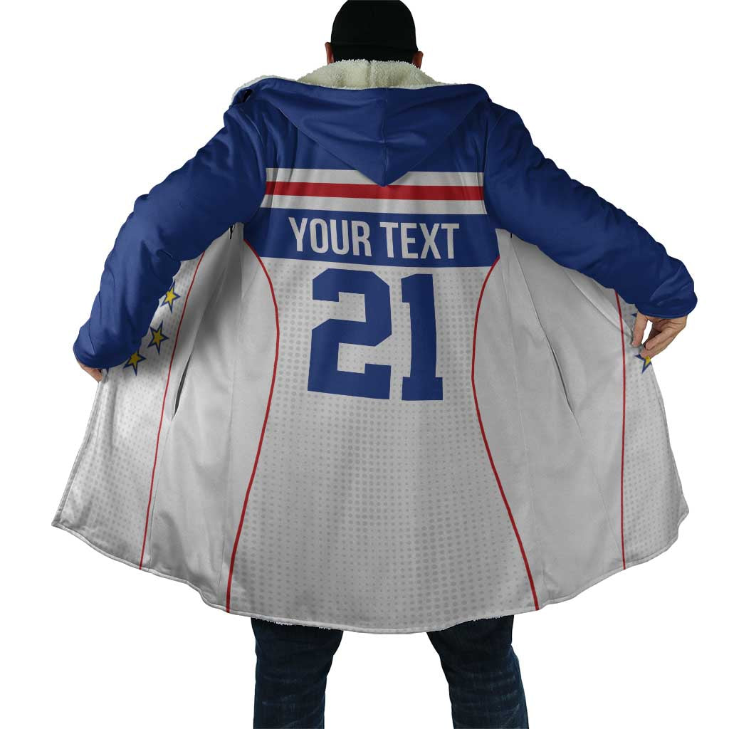 Custom Cape Verde Pride Cloak Blue Sharks Rising - Wonder Print Shop