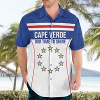 Custom Cape Verde Pride Hawaiian Shirt Blue Sharks Rising - Wonder Print Shop