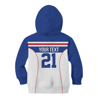 Custom Cape Verde Pride Kid Hoodie Blue Sharks Rising - Wonder Print Shop