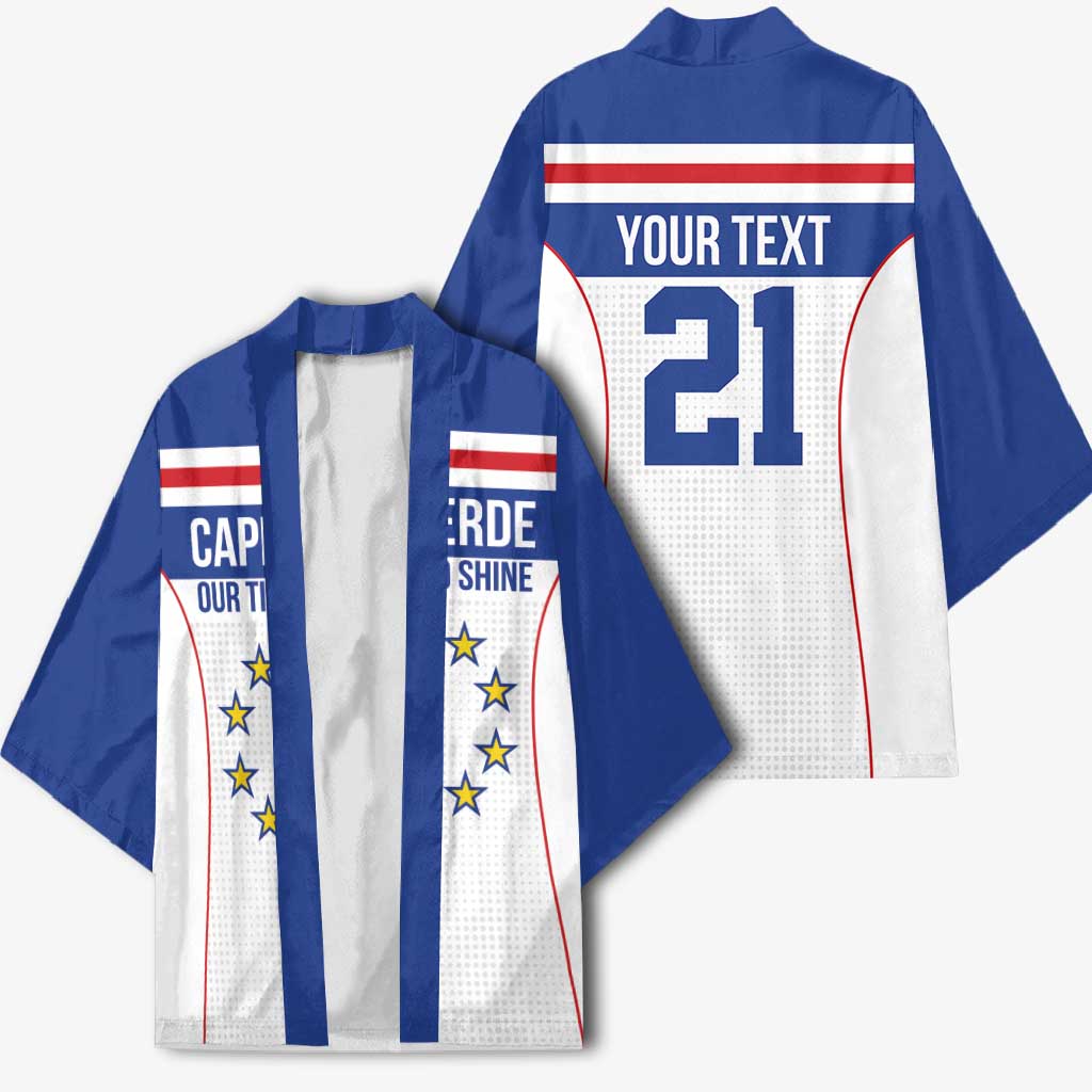 Custom Cape Verde Pride Kimono Blue Sharks Rising - Wonder Print Shop