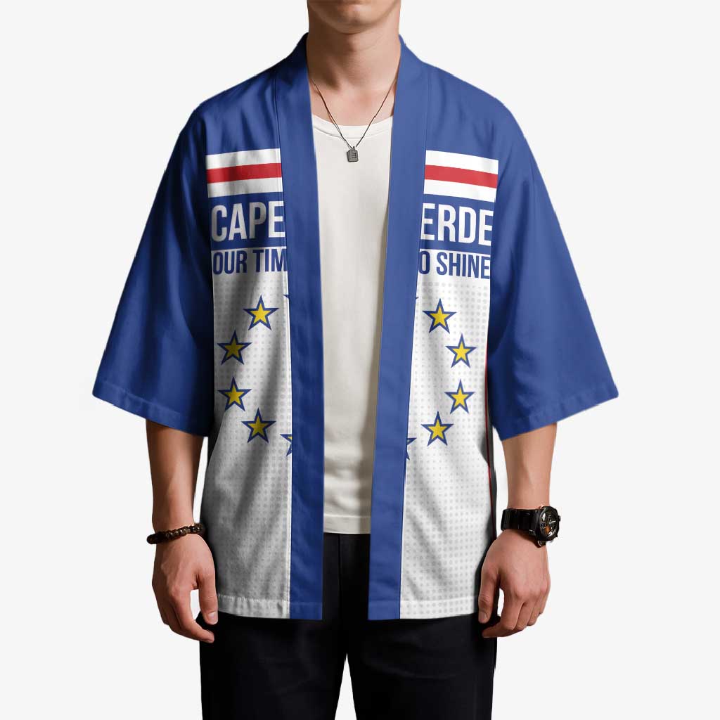 Custom Cape Verde Pride Kimono Blue Sharks Rising - Wonder Print Shop