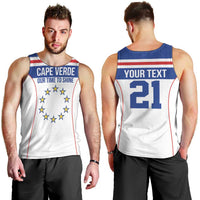 Custom Cape Verde Pride Men Tank Top Blue Sharks Rising - Wonder Print Shop