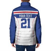 Custom Cape Verde Pride Padded Jacket Blue Sharks Rising - Wonder Print Shop