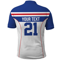 Custom Cape Verde Pride Polo Shirt Blue Sharks Rising - Wonder Print Shop