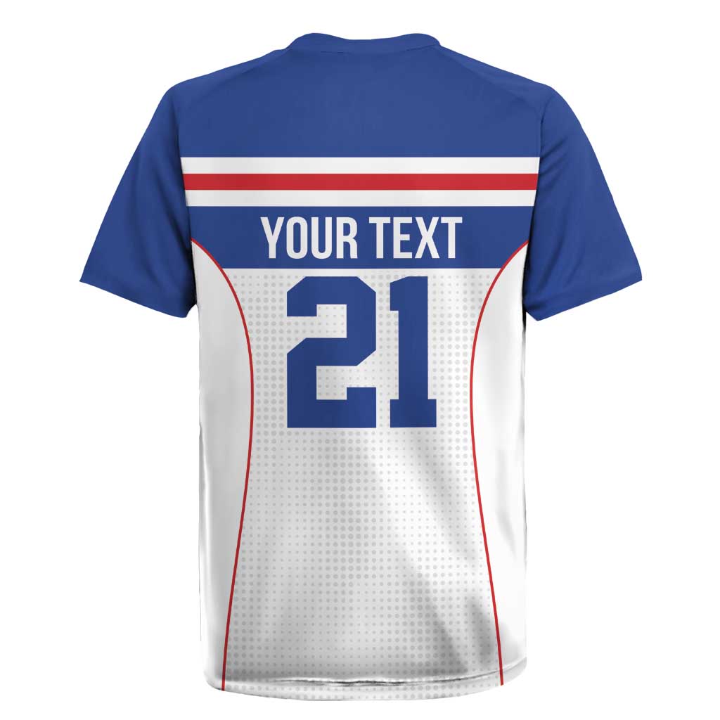 Custom Cape Verde Pride Rugby Jersey Blue Sharks Rising - Wonder Print Shop