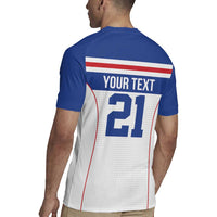 Custom Cape Verde Pride Rugby Jersey Blue Sharks Rising - Wonder Print Shop