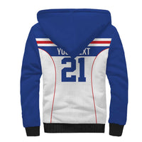 Custom Cape Verde Pride Sherpa Hoodie Blue Sharks Rising - Wonder Print Shop