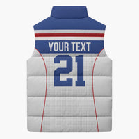 Custom Cape Verde Pride Sleeveless Puffer Jacket Blue Sharks Rising - Wonder Print Shop