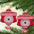 Personalised Fiji Marau Na Kerisimasi Ceramic Ornament Merry Christmas Tapa Pattern Red Style LT9 - Wonder Print Shop