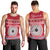 Personalised Fiji Marau Na Kerisimasi Men Tank Top Merry Christmas Tapa Pattern Red Style - Wonder Print Shop