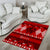 Personalised Tonga Kilisimasi Fiefia Area Rug Merry Christmas with Turtle Ngatu Pattern LT9 - Wonder Print Shop