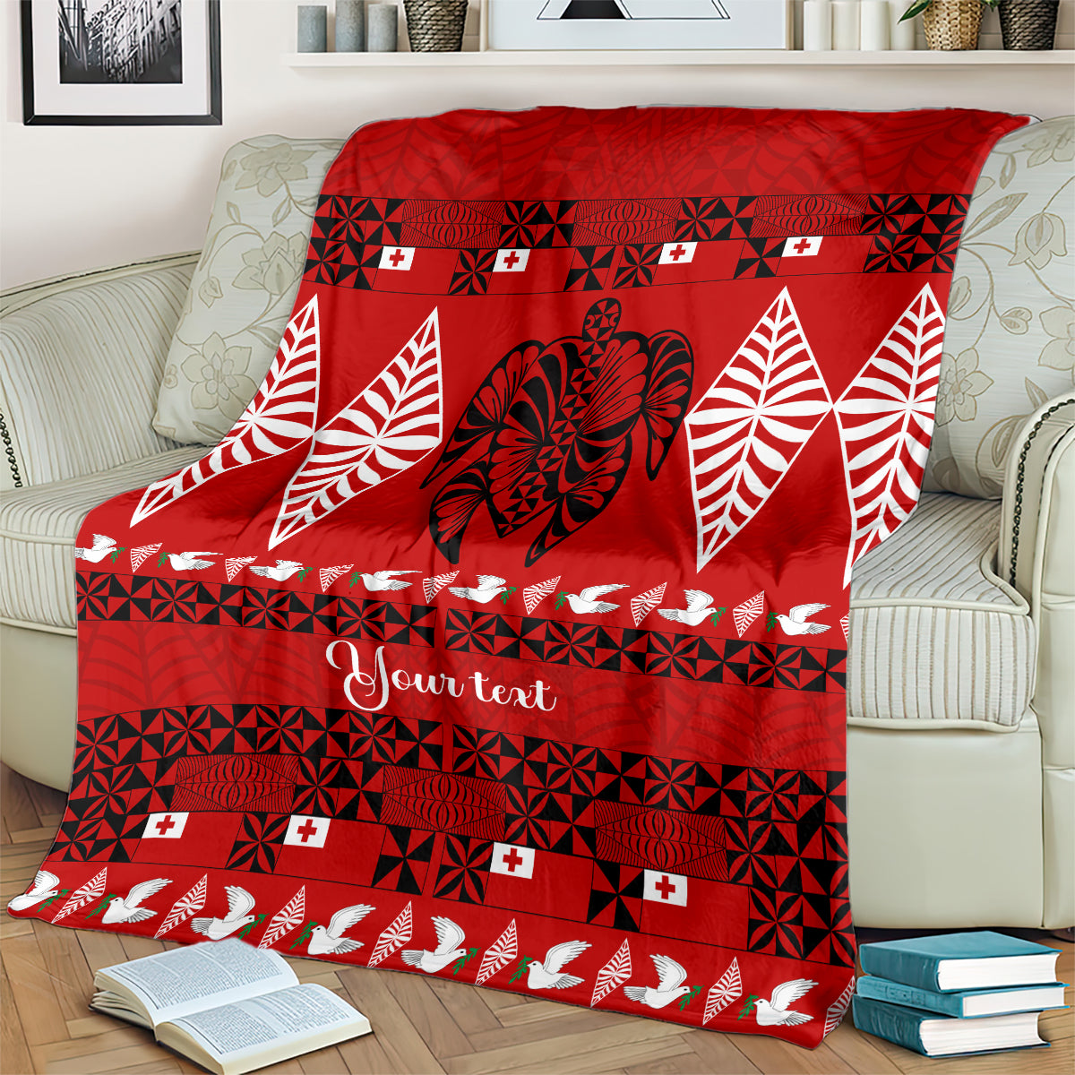 personalised-tonga-kilisimasi-fiefia-blanket-merry-christmas-with-turtle-ngatu-pattern