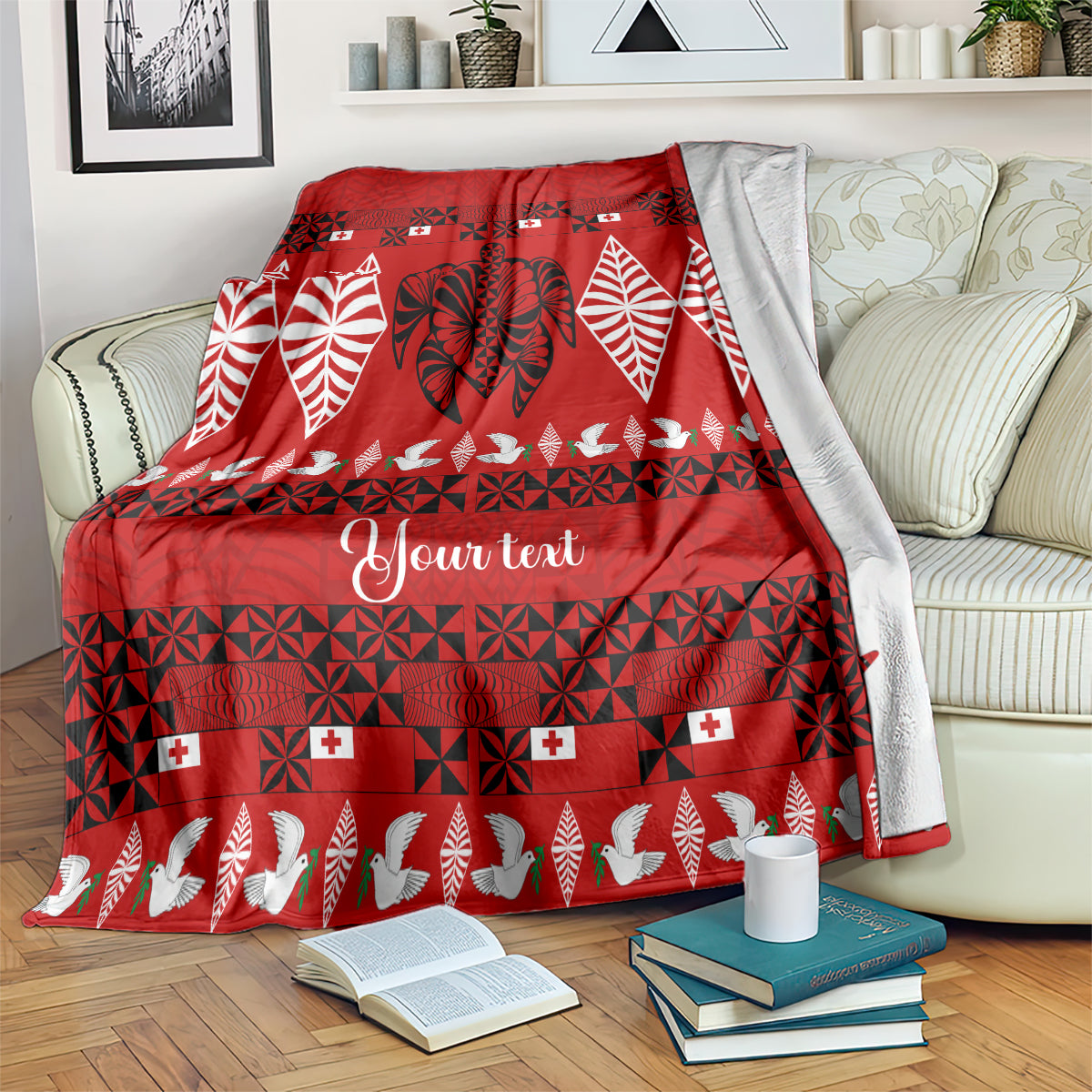 personalised-tonga-kilisimasi-fiefia-blanket-merry-christmas-with-turtle-ngatu-pattern