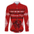 Personalised Tonga Kilisimasi Fiefia Family Matching Long Sleeve Bodycon Dress and Hawaiian Shirt Merry Christmas with Turtle Ngatu Pattern LT9 - Wonder Print Shop