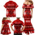 Personalised Tonga Kilisimasi Fiefia Family Matching Mermaid Dress and Hawaiian Shirt Merry Christmas with Turtle Ngatu Pattern LT9 - Wonder Print Shop