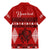 Personalised Tonga Kilisimasi Fiefia Family Matching Mermaid Dress and Hawaiian Shirt Merry Christmas with Turtle Ngatu Pattern LT9 - Wonder Print Shop