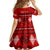 Personalised Tonga Kilisimasi Fiefia Family Matching Off Shoulder Short Dress and Hawaiian Shirt Merry Christmas with Turtle Ngatu Pattern LT9 - Wonder Print Shop