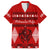 Personalised Tonga Kilisimasi Fiefia Family Matching Puletasi Dress and Hawaiian Shirt Merry Christmas with Turtle Ngatu Pattern - Wonder Print Shop