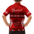 Personalised Tonga Kilisimasi Fiefia Kid Hawaiian Shirt Merry Christmas with Turtle Ngatu Pattern - Wonder Print Shop