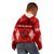 Personalised Tonga Kilisimasi Fiefia Kid Hoodie Merry Christmas with Turtle Ngatu Pattern - Wonder Print Shop