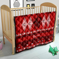 Personalised Tonga Kilisimasi Fiefia Quilt Merry Christmas with Turtle Ngatu Pattern - Wonder Print Shop