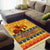 PNG Hamamas Krismas Area Rug Papua New Guinea Bird Of Paradise Merry Christmas Gold Style LT9 - Wonder Print Shop