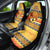 PNG Hamamas Krismas Car Seat Cover Papua New Guinea Bird Of Paradise Merry Christmas Gold Style LT9 - Wonder Print Shop