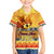 PNG Hamamas Krismas Kid Hawaiian Shirt Papua New Guinea Bird Of Paradise Merry Christmas Gold Style - Wonder Print Shop