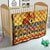 PNG Hamamas Krismas Quilt Papua New Guinea Bird Of Paradise Merry Christmas Gold Style - Wonder Print Shop
