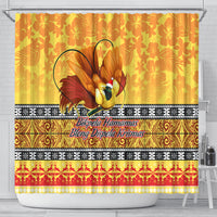 png-hamamas-krismas-shower-curtain-papua-new-guinea-bird-of-paradise-merry-christmas-gold-style