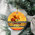 Personalised PNG Hamamas Krismas Ceramic Ornament Papua New Guinea Bird Of Paradise Merry Christmas Gold Style LT9 - Wonder Print Shop
