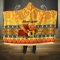 personalised-png-hamamas-krismas-hooded-blanket-papua-new-guinea-bird-of-paradise-merry-christmas-gold-style