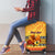 Personalised PNG Hamamas Krismas Luggage Cover Papua New Guinea Bird Of Paradise Merry Christmas Gold Style - Wonder Print Shop