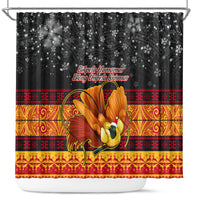png-hamamas-krismas-shower-curtain-papua-new-guinea-bird-of-paradise-merry-christmas-black-style