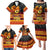 Personalised PNG Hamamas Krismas Family Matching Puletasi Dress and Hawaiian Shirt Papua New Guinea Bird Of Paradise Merry Christmas Black Style - Wonder Print Shop