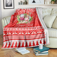 personalised-hawaii-mele-kalikimaka-blanket-santa-beach-merry-christmas