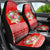 Personalised Hawaii Mele Kalikimaka Car Seat Cover Santa Beach Merry Christmas LT9 - Wonder Print Shop