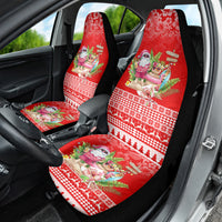 Personalised Hawaii Mele Kalikimaka Car Seat Cover Santa Beach Merry Christmas LT9 - Wonder Print Shop